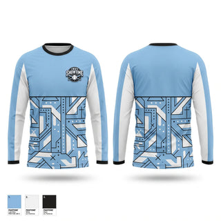 Long Sleeve Performance Shirt, Indy Showtime, Baseball, Teamtime, Team time, sublimation, custom sports apparel, team uniforms, spirit wear, spiritwear, sports uniforms, custom shirts, team store, custom team store, fundraiser sports, apparel fundraiser