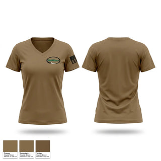 Womens Short Sleeve Vneck Shirt, 101st Air Refueling Wing, National Guard, Teamtime, Team time, sublimation, custom sports apparel, team uniforms, spirit wear, spiritwear, sports uniforms, custom shirts, team store, custom team store, fundraiser sports, apparel fundraiser