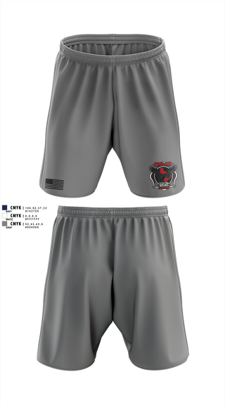Athletic Shorts With Pockets, Cy creek fire 22, , Teamtime, Team time, sublimation, custom sports apparel, team uniforms, spirit wear, spiritwear, sports uniforms, custom shirts, team store, custom team store, fundraiser sports, apparel fundraiser