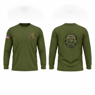 Long Sleeve Performance Shirt, Mauldin Police Department, Police, Teamtime, Team time, sublimation, custom sports apparel, team uniforms, spirit wear, spiritwear, sports uniforms, custom shirts, team store, custom team store, fundraiser sports, apparel fundraiser