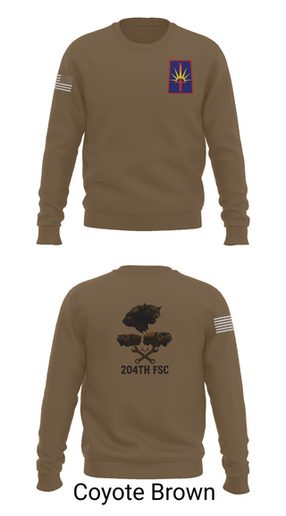 Crew Neck Sweatshirt, 204thFSC, National Guard, Teamtime, Team time, sublimation, custom sports apparel, team uniforms, spirit wear, spiritwear, sports uniforms, custom shirts, team store, custom team store, fundraiser sports, apparel fundraiser