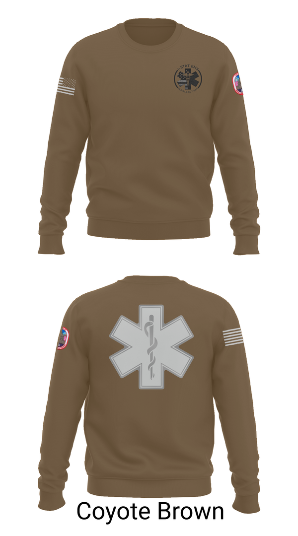 Crew Neck Sweatshirt, I-STAT EMS, , Teamtime, Team time, sublimation, custom sports apparel, team uniforms, spirit wear, spiritwear, sports uniforms, custom shirts, team store, custom team store, fundraiser sports, apparel fundraiser