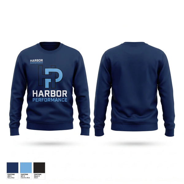 Crew Neck Sweatshirt, Harbor Performance, Baseball, Teamtime, Team time, sublimation, custom sports apparel, team uniforms, spirit wear, spiritwear, sports uniforms, custom shirts, team store, custom team store, fundraiser sports, apparel fundraiser