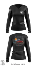 Lander rural fire 46360140 Women's Long Sleeve V-neck Shirt - 9