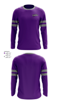Louisburg Wildcat Baseball Long Sleeve Performance Shirt - 21