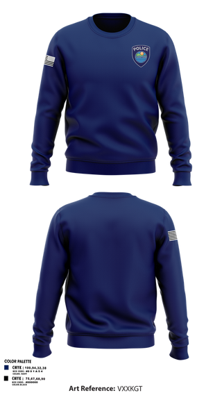 Crew Neck Sweatshirt, Lakeville Police Department, , Teamtime, Team time, sublimation, custom sports apparel, team uniforms, spirit wear, spiritwear, sports uniforms, custom shirts, team store, custom team store, fundraiser sports, apparel fundraiser