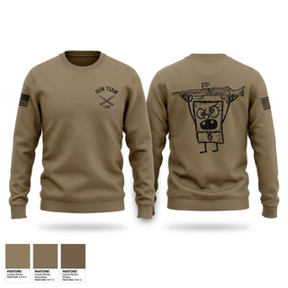 Crew Neck Sweatshirt, Bravo Co 1-167, National Guard, Teamtime, Team time, sublimation, custom sports apparel, team uniforms, spirit wear, spiritwear, sports uniforms, custom shirts, team store, custom team store, fundraiser sports, apparel fundraiser
