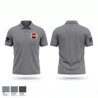 Short Sleeve Performance Polo, Fox Helitack H-532, Fire Department, Teamtime, Team time, sublimation, custom sports apparel, team uniforms, spirit wear, spiritwear, sports uniforms, custom shirts, team store, custom team store, fundraiser sports, apparel fundraiser