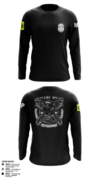 Long Sleeve Performance Shirt, 307TH Military Police Company, , Teamtime, Team time, sublimation, custom sports apparel, team uniforms, spirit wear, spiritwear, sports uniforms, custom shirts, team store, custom team store, fundraiser sports, apparel fundraiser