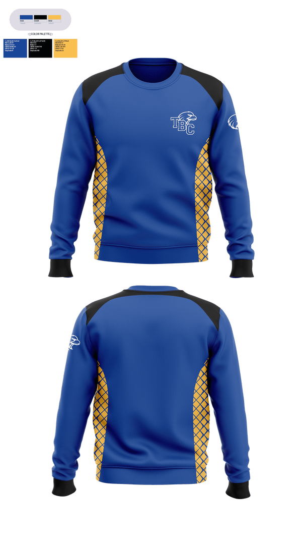 Crew Neck Sweatshirt, Trinity Baptist College Volleyball, Women's Volleyball, Teamtime, Team time, sublimation, custom sports apparel, team uniforms, spirit wear, spiritwear, sports uniforms, custom shirts, team store, custom team store, fundraiser sports, apparel fundraiser
