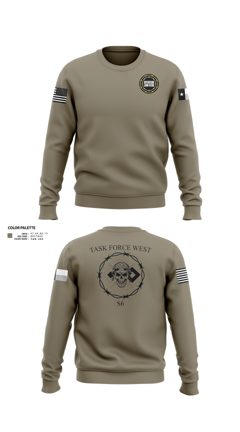 Crew Neck Sweatshirt, , National Guard, Teamtime, Team time, sublimation, custom sports apparel, team uniforms, spirit wear, spiritwear, sports uniforms, custom shirts, team store, custom team store, fundraiser sports, apparel fundraiser