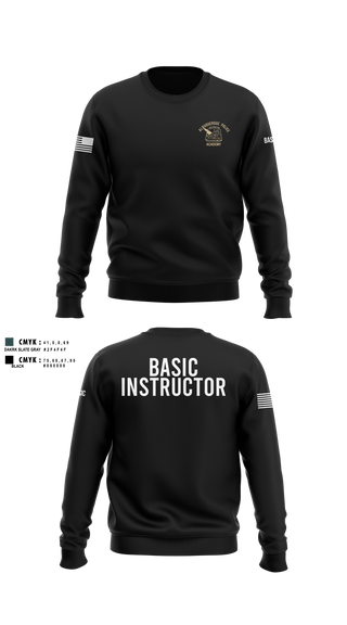 Crew Neck Sweatshirt, Academy-Basic Unit, Police, Teamtime, Team time, sublimation, custom sports apparel, team uniforms, spirit wear, spiritwear, sports uniforms, custom shirts, team store, custom team store, fundraiser sports, apparel fundraiser
