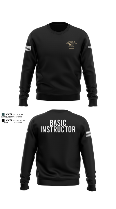 Academy-Basic Unit Crew Neck Sweatshirt - 100
