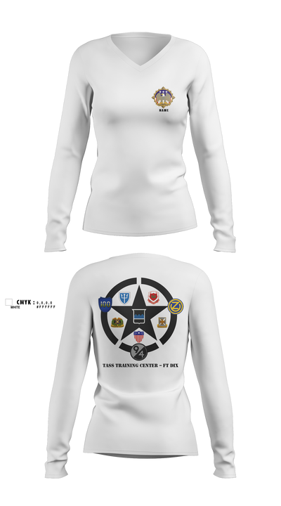 327th MCT Women's Long Sleeve V-neck Shirt - 17