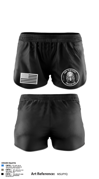 Ranger Panties, 3rd Platoon, Army, Teamtime, Team time, sublimation, custom sports apparel, team uniforms, spirit wear, spiritwear, sports uniforms, custom shirts, team store, custom team store, fundraiser sports, apparel fundraiser
