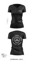 QUALITY FIRST ARMORY 36307547 Women's Short Sleeve V-neck Shirt - 30