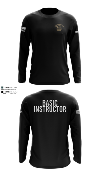 Long Sleeve Performance Shirt, Academy-Basic Unit, Police, Teamtime, Team time, sublimation, custom sports apparel, team uniforms, spirit wear, spiritwear, sports uniforms, custom shirts, team store, custom team store, fundraiser sports, apparel fundraiser