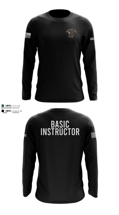 Academy-Basic Unit Long Sleeve Performance Shirt 100
