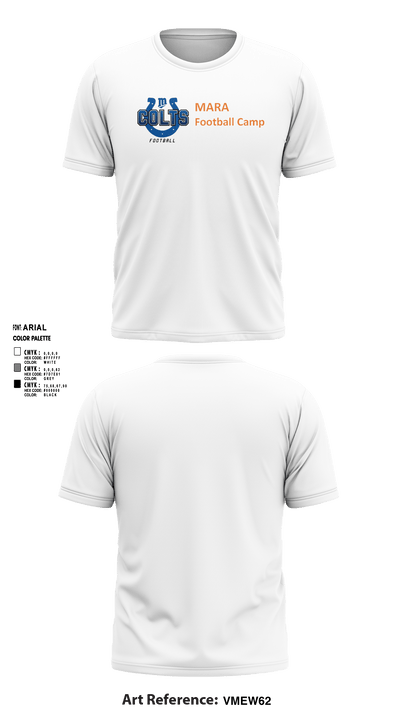 MARA COLTS 58187834 Short Sleeve Performance Shirt - 3
