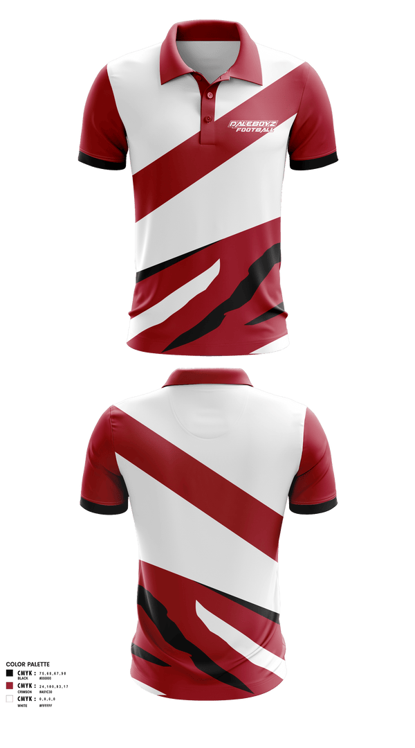 Short Sleeve Performance Polo, Daleboyz, Football, Teamtime, Team time, sublimation, custom sports apparel, team uniforms, spirit wear, spiritwear, sports uniforms, custom shirts, team store, custom team store, fundraiser sports, apparel fundraiser