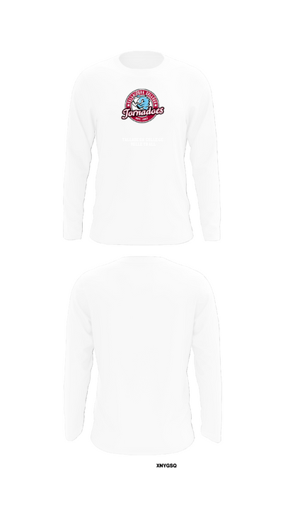 Talladega College Volleyball 32789771 Long Sleeve Performance Shirt - 8