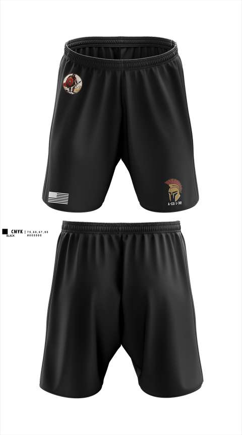 Athletic Shorts With Pockets, A-CO 1-32, Army, Teamtime, Team time, sublimation, custom sports apparel, team uniforms, spirit wear, spiritwear, sports uniforms, custom shirts, team store, custom team store, fundraiser sports, apparel fundraiser