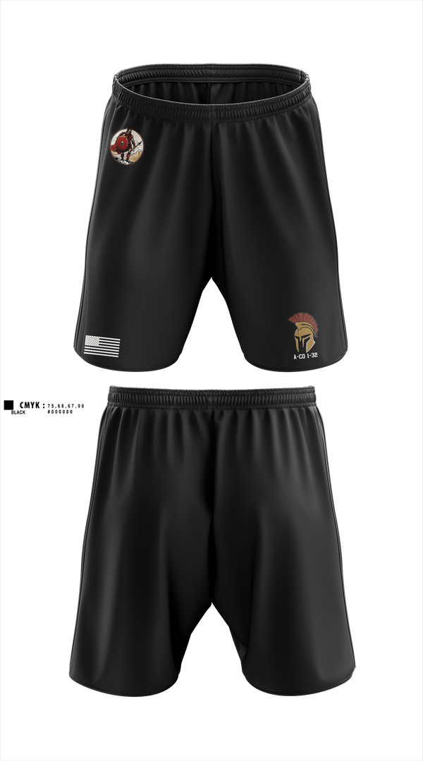Athletic Shorts With Pockets, A-CO 1-32, Army, Teamtime, Team time, sublimation, custom sports apparel, team uniforms, spirit wear, spiritwear, sports uniforms, custom shirts, team store, custom team store, fundraiser sports, apparel fundraiser