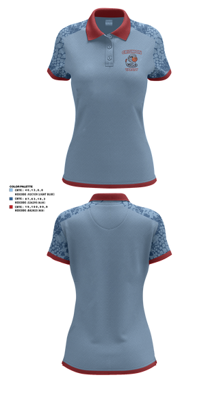 Women's Short Sleeve Performance Polo, Crismon Rattlers, Women's Basketball, Teamtime, Team time, sublimation, custom sports apparel, team uniforms, spirit wear, spiritwear, sports uniforms, custom shirts, team store, custom team store, fundraiser sports, apparel fundraiser