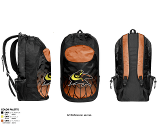 Gear Bag, Bear River Bandits, Men's Basketball, Teamtime, Team time, sublimation, custom sports apparel, team uniforms, spirit wear, spiritwear, sports uniforms, custom shirts, team store, custom team store, fundraiser sports, apparel fundraiser