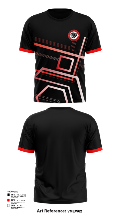 Parma High School Soccer 46060383 Short Sleeve Performance Shirt - 51