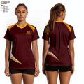 Spokane 21692827 Women's Short Sleeve V-neck Shirt - 2