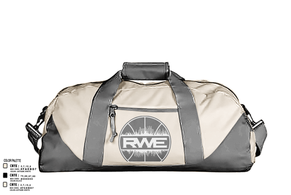 Duffle Bag, Rod Wave elite, Men's Basketball, Teamtime, Team time, sublimation, custom sports apparel, team uniforms, spirit wear, spiritwear, sports uniforms, custom shirts, team store, custom team store, fundraiser sports, apparel fundraiser