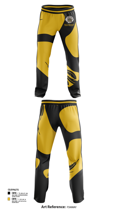 Sweatpants, Santa Fe High School, Women's Volleyball, Teamtime, Team time, sublimation, custom sports apparel, team uniforms, spirit wear, spiritwear, sports uniforms, custom shirts, team store, custom team store, fundraiser sports, apparel fundraiser