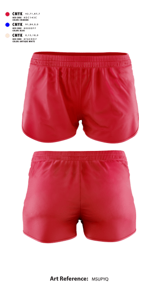 Track Shorts, Clinton Cardinals, Track & Field, Teamtime, Team time, sublimation, custom sports apparel, team uniforms, spirit wear, spiritwear, sports uniforms, custom shirts, team store, custom team store, fundraiser sports, apparel fundraiser