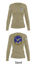 233 SFS 13548797 Women's Long Sleeve V-neck Shirt - 97
