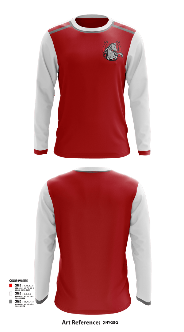 Long Sleeve Performance Shirt, Broncos, Football, Teamtime, Team time, sublimation, custom sports apparel, team uniforms, spirit wear, spiritwear, sports uniforms, custom shirts, team store, custom team store, fundraiser sports, apparel fundraiser