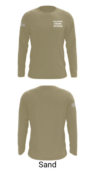LCU 2031 ENGINE DIVISION 67328670 Long Sleeve Performance Shirt - 86