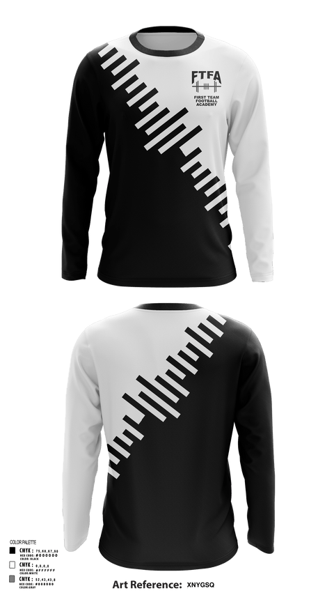 Long Sleeve Performance Shirt, First Team Football Academy, Football, Teamtime, Team time, sublimation, custom sports apparel, team uniforms, spirit wear, spiritwear, sports uniforms, custom shirts, team store, custom team store, fundraiser sports, apparel fundraiser
