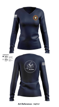 Nmcb22 88646093 Women's Long Sleeve V-neck Shirt - 103