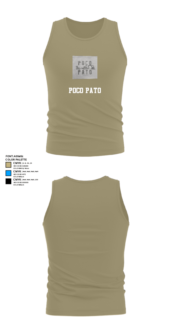 Tank Top, Poco Pato, , Teamtime, Team time, sublimation, custom sports apparel, team uniforms, spirit wear, spiritwear, sports uniforms, custom shirts, team store, custom team store, fundraiser sports, apparel fundraiser