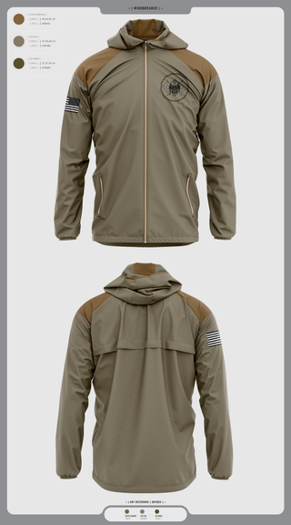 Windbreaker, , National Guard, Teamtime, Team time, sublimation, custom sports apparel, team uniforms, spirit wear, spiritwear, sports uniforms, custom shirts, team store, custom team store, fundraiser sports, apparel fundraiser
