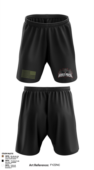Athletic Shorts With Pockets, 501st BSB, Army, Teamtime, Team time, sublimation, custom sports apparel, team uniforms, spirit wear, spiritwear, sports uniforms, custom shirts, team store, custom team store, fundraiser sports, apparel fundraiser