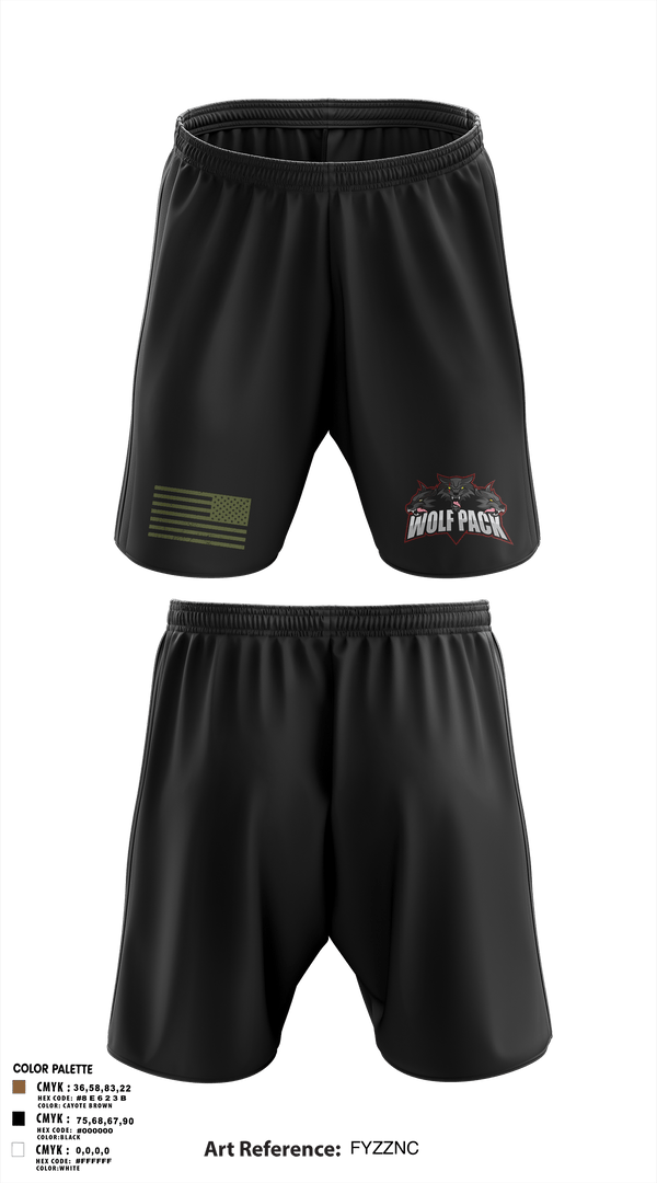 Athletic Shorts With Pockets, 501st BSB, Army, Teamtime, Team time, sublimation, custom sports apparel, team uniforms, spirit wear, spiritwear, sports uniforms, custom shirts, team store, custom team store, fundraiser sports, apparel fundraiser