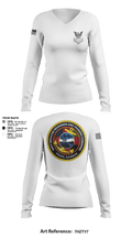 NMRTC-PH FCPOA 79127283 Women's Long Sleeve V-neck Shirt - 2