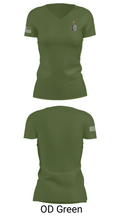 TEAD FIRE 17232448 Women's Short Sleeve V-neck Shirt - 48