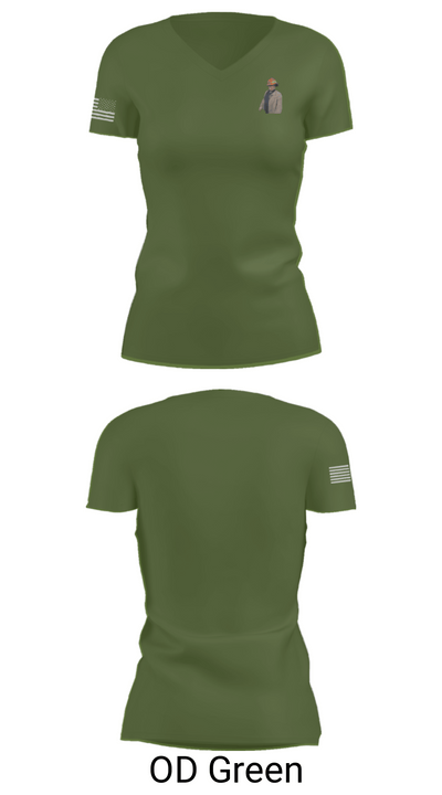 TEAD FIRE 17232448 Women's Short Sleeve V-neck Shirt - 48