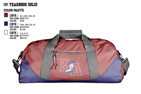 Duffle Bag, HIGHLANDERS, Football, Teamtime, Team time, sublimation, custom sports apparel, team uniforms, spirit wear, spiritwear, sports uniforms, custom shirts, team store, custom team store, fundraiser sports, apparel fundraiser