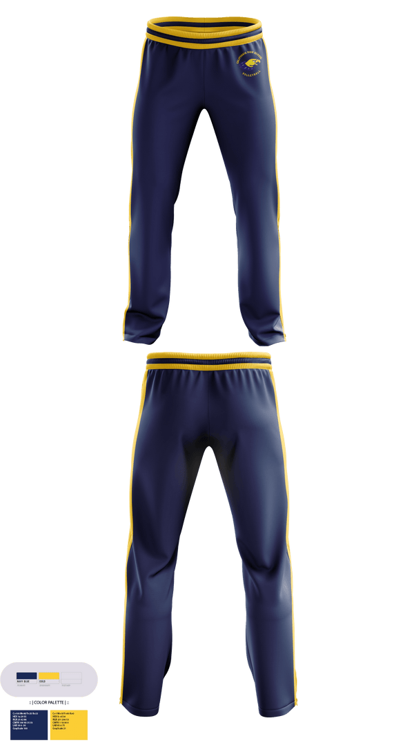 Sweatpants, California High School Volleyball, Women's Volleyball, Teamtime, Team time, sublimation, custom sports apparel, team uniforms, spirit wear, spiritwear, sports uniforms, custom shirts, team store, custom team store, fundraiser sports, apparel fundraiser