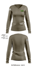 Gator Grind U.S.A.Gator Grind U.S.A. 69148480 Women's Long Sleeve V-neck Shirt - 3
