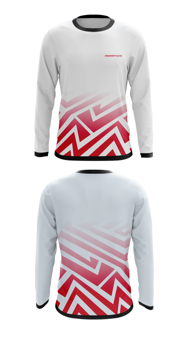 Long Sleeve Shooting Shirt, Crashout elite, Men's Basketball, Teamtime, Team time, sublimation, custom sports apparel, team uniforms, spirit wear, spiritwear, sports uniforms, custom shirts, team store, custom team store, fundraiser sports, apparel fundraiser